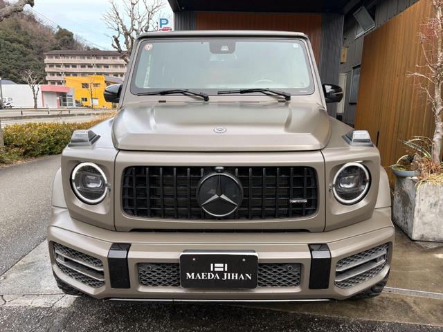 Gクラス G63 マヌファクトゥーアエディション・300台限定車・左H・ブラックライノ20インチAW・SR・Dミラー(5枚目)