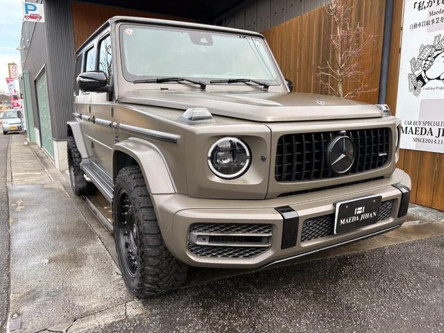 Gクラス G63 マヌファクトゥーアエディション・300台限定車・左H・ブラックライノ20インチAW・SR・Dミラー(7枚目)