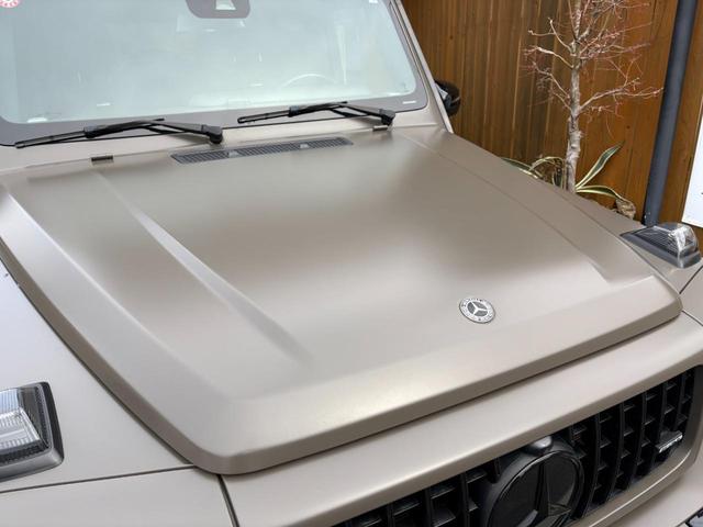Gクラス G63 マヌファクトゥーアエディション・300台限定車・左H・ブラックライノ20インチAW・SR・Dミラー(9枚目)