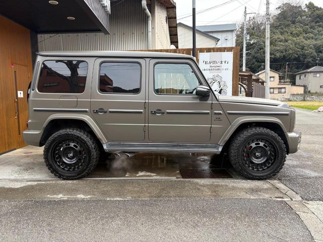 Gクラス G63 マヌファクトゥーアエディション・300台限定車・左H・ブラックライノ20インチAW・SR・Dミラー(11枚目)