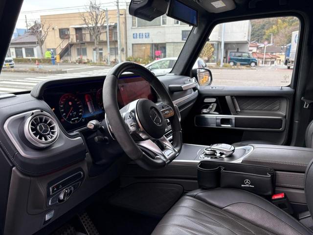Gクラス G63 マヌファクトゥーアエディション・300台限定車・左H・ブラックライノ20インチAW・SR・Dミラー(17枚目)