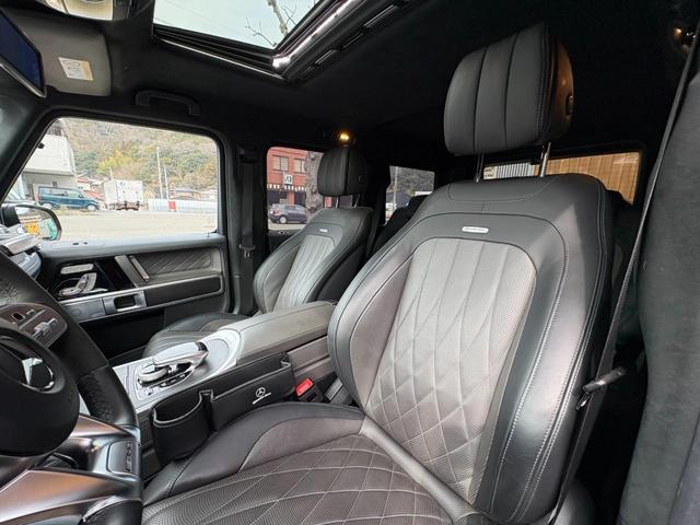 Gクラス G63 マヌファクトゥーアエディション・300台限定車・左H・ブラックライノ20インチAW・SR・Dミラー(18枚目)