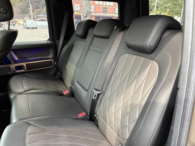 Gクラス G63 マヌファクトゥーアエディション・300台限定車・左H・ブラックライノ20インチAW・SR・Dミラー(28枚目)