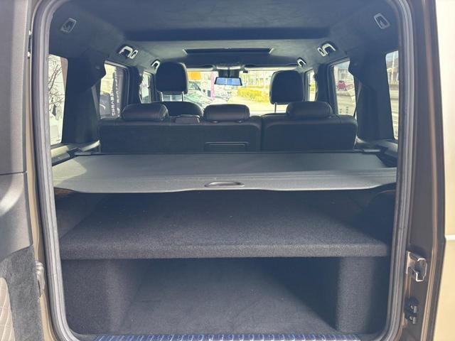 Gクラス G63 マヌファクトゥーアエディション・300台限定車・左H・ブラックライノ20インチAW・SR・Dミラー(38枚目)