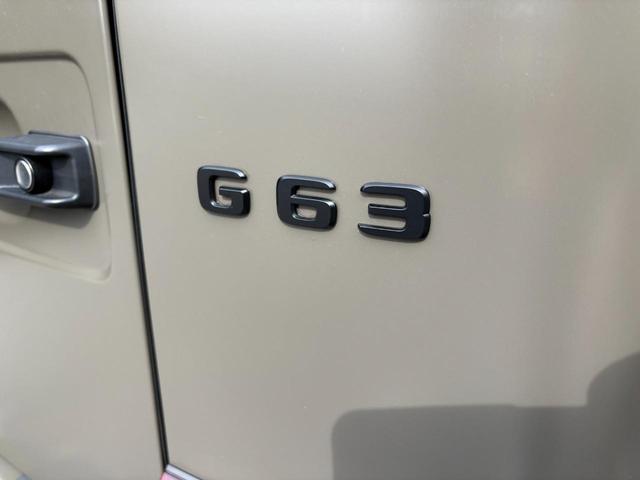 Gクラス G63 マヌファクトゥーアエディション・300台限定車・左H・ブラックライノ20インチAW・SR・Dミラー(43枚目)