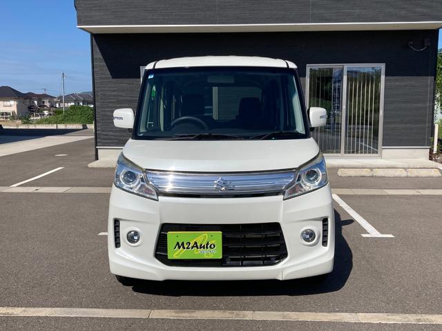 スペーシアカスタム XS ナビ テレビ バックカメラ ETC スマートキー プッシュスタート 純正アルミホイール アイドリングストップ オートエアコン(2枚目)