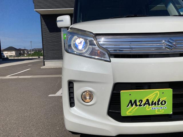 スペーシアカスタム XS ナビ テレビ バックカメラ ETC スマートキー プッシュスタート 純正アルミホイール アイドリングストップ オートエアコン(6枚目)