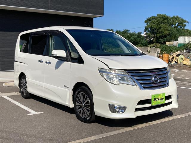 セレナ ハイウェイスターG S-HVアドバンスドセーフティ ナビ フルセグテレビ 両側パワースライドドア 衝突軽減ブレーキ プッシュスタート スマートキー(3枚目)