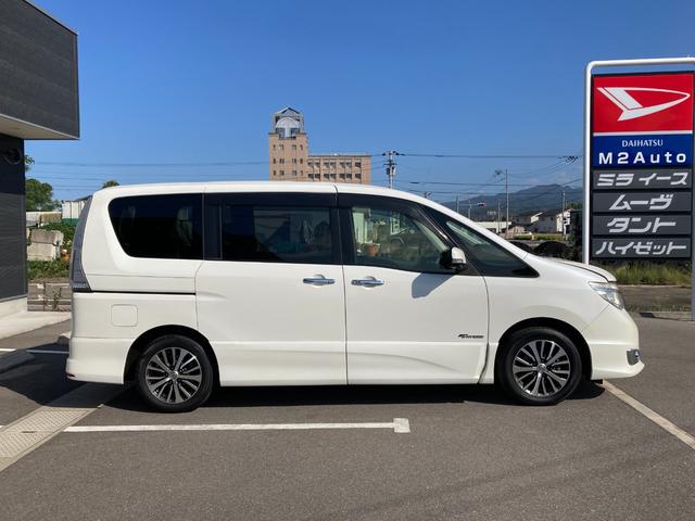 セレナ ハイウェイスターG S-HVアドバンスドセーフティ ナビ フルセグテレビ 両側パワースライドドア 衝突軽減ブレーキ プッシュスタート スマートキー(4枚目)