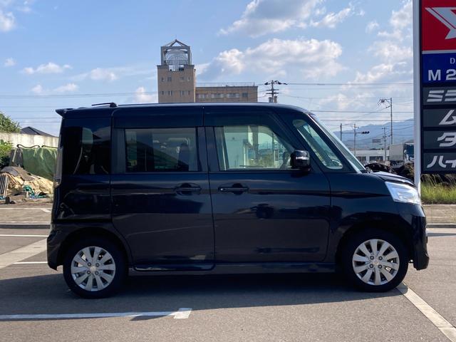 スペーシアカスタム XS ナビ ワンセグテレビ Bluetooth 片側パワースライドドア プッシュスタート スマートキー アイドリングストップ アルミホイール(4枚目)