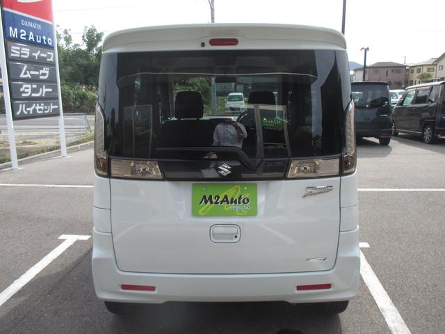 スペーシアカスタム TS アイドリングストップ・ナビTV・両側パワースライドドア プッシュスタート スマートキー ETC オートエアコン(パールホワイト)(11枚目)