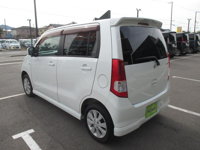 ワゴンR FXリミテッド スマートキー・プッシュスタート 電動格納ミラー 純正アルミホイール(パールホワイト)(9枚目)