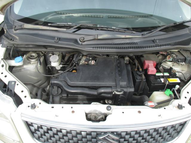 ワゴンR FXリミテッド スマートキー・プッシュスタート 電動格納ミラー 純正アルミホイール(パールホワイト)(29枚目)