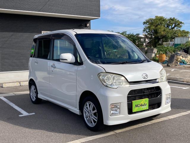 タントエグゼ カスタムX ナビ テレビ CD DVD ETC 純正アルミホイール スマートキー 電動格納ミラー オートエアコン フロアマット(3枚目)