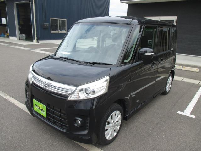 スペーシアカスタム XS 社外SDナビ・フルセグ・DVD・BT・バックモニター・ETC・スマートキー・プッシュスタート・左パワースライドドア・HIDヘッドライト・14インチアルミ・取説・保証書(2枚目)