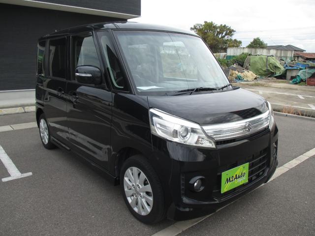 スペーシアカスタム XS 社外SDナビ・フルセグ・DVD・BT・バックモニター・ETC・スマートキー・プッシュスタート・左パワースライドドア・HIDヘッドライト・14インチアルミ・取説・保証書(6枚目)