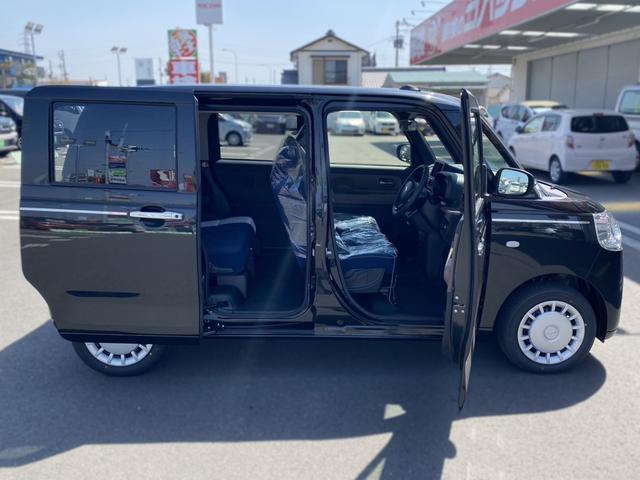 ムーヴキャンバス セオリーＸ　衝突防止機能　オートマチックハイビーム　オートエアコン　オートライト　フルフラット　スマートキー（6枚目）