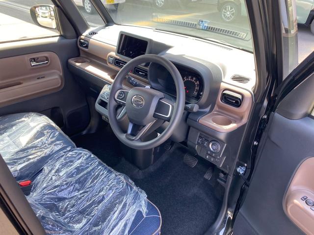 ムーヴキャンバス セオリーＸ　衝突防止機能　オートマチックハイビーム　オートエアコン　オートライト　フルフラット　スマートキー（9枚目）