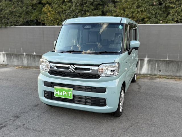 スペーシア ハイブリッドＧ　ナビ・ＥＴＣ・ドラレコ　キーレススタートシステム　オートエアコン　衝突軽減ブレーキ　シートヒーター（3枚目）