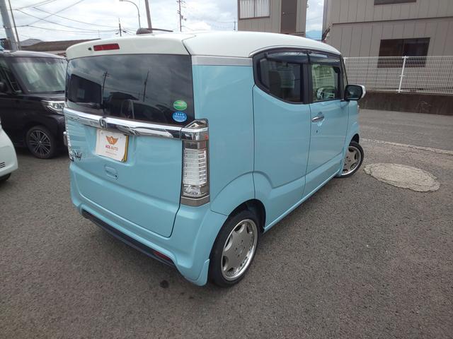 Ｎ－ＢＯＸスラッシュ Ｘ・ターボパッケージ　衝突軽減ブレーキ　クルーズコントロール　（サーフブルーツートン）　ターボ　ミュージックサーバー　メモリーナビ　フルセグテレビ　ＥＳＣ　ＡＢＳ　スマートキー　カーテンエアバッグ　ＤＶＤ　ＣＤ（8枚目）