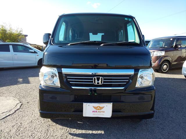 バモス G 4WD 5Fマニュアル フルタイム4WD (ナイトホークブラック・パール) ミュージックサーバー ローダウン LEDヘッドライト キーレスエントリー ETC(11枚目)