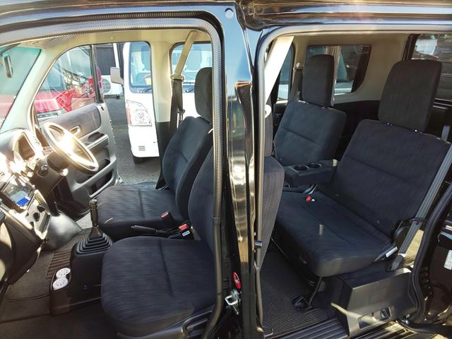 バモス G 4WD 5Fマニュアル フルタイム4WD (ナイトホークブラック・パール) ミュージックサーバー ローダウン LEDヘッドライト キーレスエントリー ETC(35枚目)