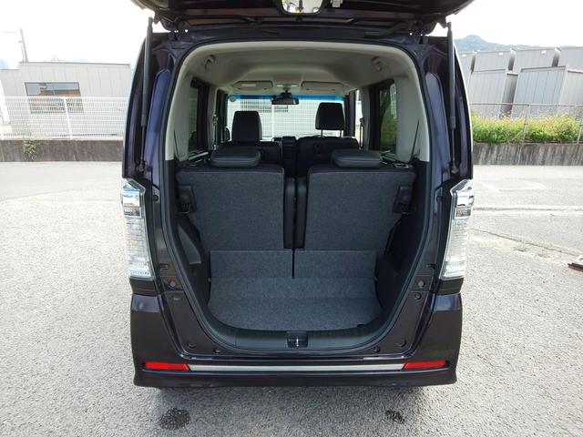 Ｎ－ＢＯＸカスタム Ｇ・ターボＬパッケージ　後期型　両側パワスラ　衝突軽減ブレーキ　（プレミアムベルベットパープルＰ）　ドライブレコーダー　バックカメラ　メモリーナビ　ワンセグテレビ　頸部衝撃緩和ヘッドレスト　アイドリングストップ（43枚目）