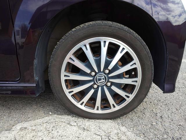 Ｎ－ＢＯＸカスタム Ｇ・ターボＬパッケージ　後期型　両側パワスラ　衝突軽減ブレーキ　（プレミアムベルベットパープルＰ）　ドライブレコーダー　バックカメラ　メモリーナビ　ワンセグテレビ　頸部衝撃緩和ヘッドレスト　アイドリングストップ（52枚目）