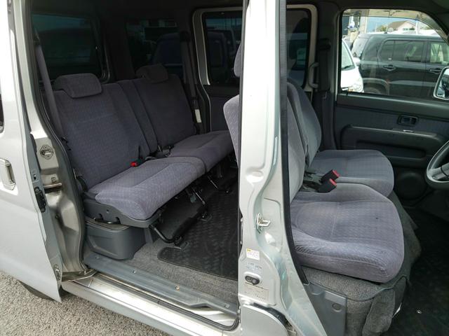アトレーワゴン カスタムターボR 両側スライドドア HIDヘッドライト (ファインシルバーメタリック) キーレスエントリー 衝突安全ボディ ベンチシート フルフラット(26枚目)