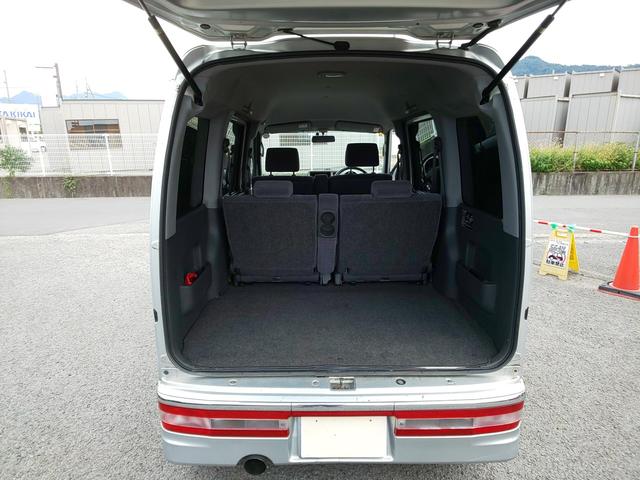 アトレーワゴン カスタムターボR 両側スライドドア HIDヘッドライト (ファインシルバーメタリック) キーレスエントリー 衝突安全ボディ ベンチシート フルフラット(37枚目)