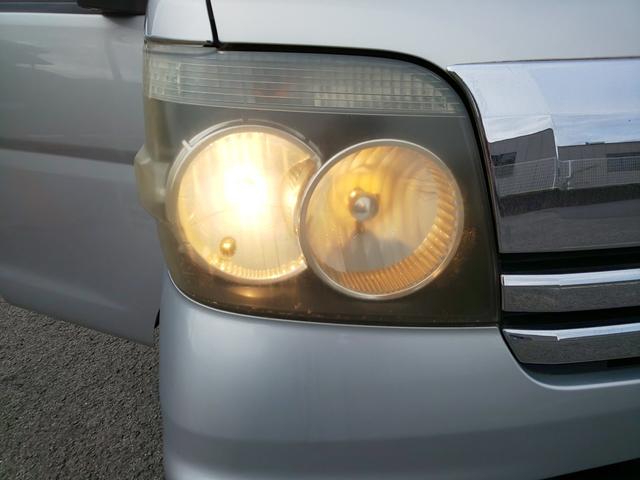 アトレーワゴン カスタムターボR 両側スライドドア HIDヘッドライト (ファインシルバーメタリック) キーレスエントリー 衝突安全ボディ ベンチシート フルフラット(45枚目)