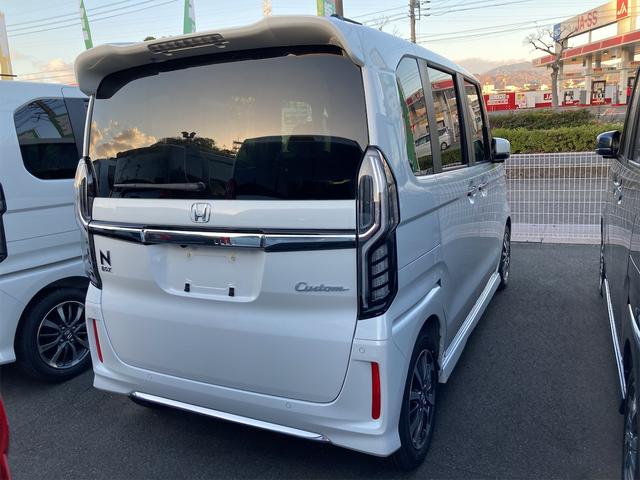 Ｎ－ＢＯＸカスタム Ｌ　届出済未使用車　衝突被害軽減ブレーキ　パワステ　片側電動スライドドア　レーンアシスト　ＬＥＤヘッドランプ　スマートキー　シートヒーター　オートエアコン　バックカメラ　軽自動車　６６０ｃｃ（35枚目）