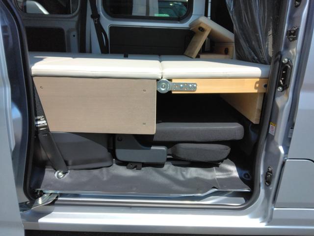 ハイゼットカーゴ DX DAMD FUZZコンプリートキット付 ちょいCam寝るだけキット付 衝突軽減ブレーキ スライドドア 車線逸脱警報機能 先行者発進お知らせ機能 ふらつき警報機能 路側逸脱警報機能 軽自動車 660cc(49枚目)