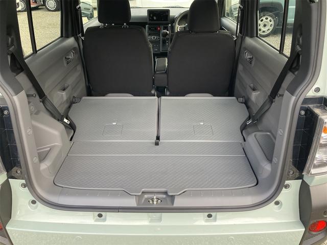 タフト Ｇ　ダーククロムベンチャー　届出済未使用車　衝突軽減ブレーキ　パワステ　オートエアコン　ブレーキホールド　電動パーキングブレーキ　ＬＥＤヘッドランプ　車線逸脱警報機能　ふらつき警報機能　電動格納式ドアミラー　軽自動車６６０ｃｃ（65枚目）