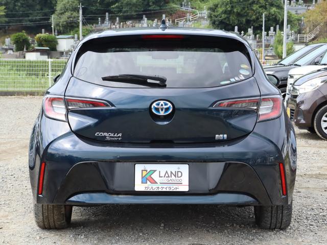 カローラスポーツ ハイブリッドG 衝突被害軽減ブレーキシステム・純正メモリーナビ/フルセグTV・バックカメラ・クルーズコントロール・オートエアコン・オートライト・クリアランスソナー・電動パーキングブレーキ・ブラインドスポットモニター(46枚目)