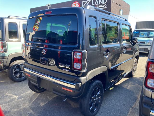 ハスラー タフワイルド 届出済未使用車 衝突被害軽減ブレーキ スマートキー オートエアコン パワステ アイドリングストップ 電動格納ドアミラー シートヒーター アダプティブクルーズコントロール 軽自動車 660cc(35枚目)