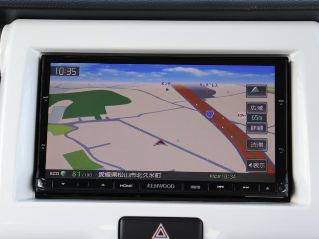 フレアクロスオーバー XG 衝突被害軽減ブレーキシステム・KENWOOD メモリーナビ/フルセグTV・オートエアコン・オートライト・シートヒーター・HIDヘッドライト・ETC車載器・電動格納ミラー・プッシュスタート(8枚目)