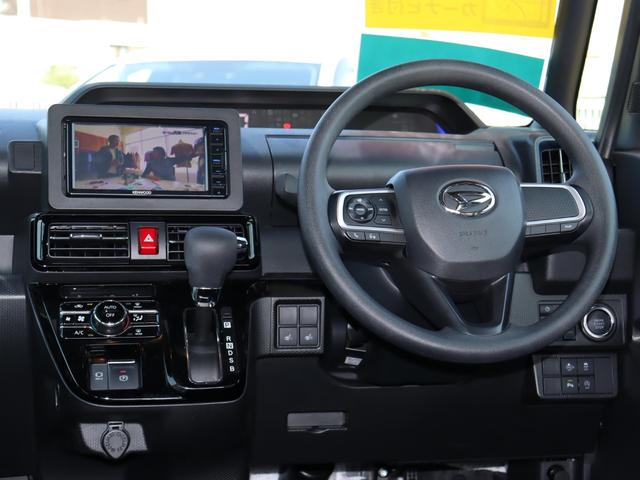 タント カスタムX 衝突被害軽減ブレーキシステム・KENWOOD メモリーナビ/ワンセグTV・バックカメラ・両側パワースライドドア・左/センターピラーレス・アイドリングストップ・シートバックテーブル・リヤサンシェード(6枚目)