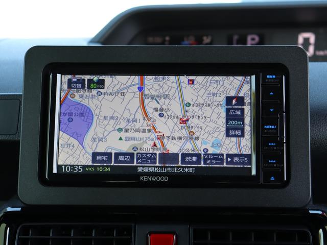 タント カスタムX 衝突被害軽減ブレーキシステム・KENWOOD メモリーナビ/ワンセグTV・バックカメラ・両側パワースライドドア・左/センターピラーレス・アイドリングストップ・シートバックテーブル・リヤサンシェード(8枚目)