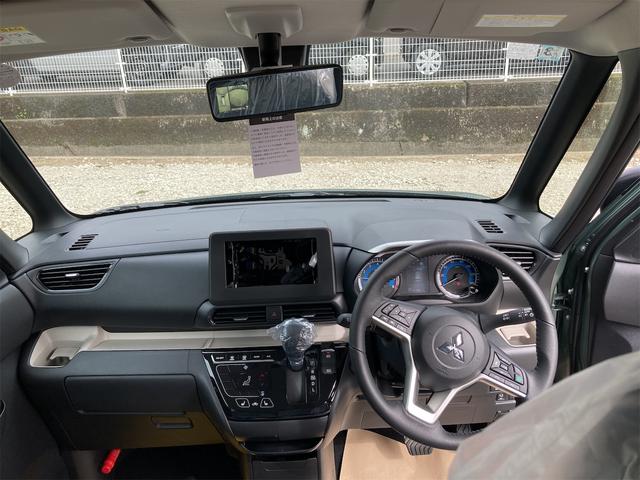 デリカミニ G プレミアム 届出済未使用車 両側電動スライドドア LEDヘッドランプ 衝突被害軽減ブレーキ デジタルインナーミラー アルミホイール 電動格納ドアミラー シートヒーター オートライト 軽自動車 660cc(8枚目)