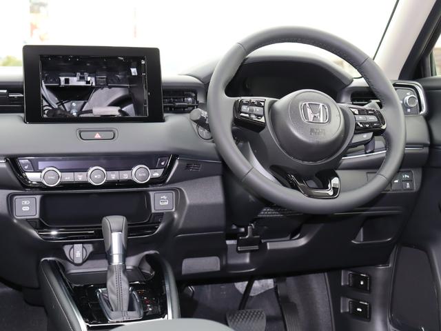 ヴェゼル e:HEV Z 登録済未使用車・ホンダセンシング・オートエアコン・オートライト・クルーズコントロール・ヒルディセントコントロール・プッシュスタート・ウィンカーミラー・電動パーキングブレーキ・前後クリアランスソナー(6枚目)