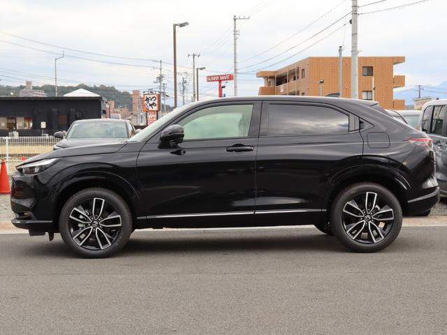 ヴェゼル e:HEV Z 登録済未使用車・ホンダセンシング・オートエアコン・オートライト・クルーズコントロール・ヒルディセントコントロール・プッシュスタート・ウィンカーミラー・電動パーキングブレーキ・前後クリアランスソナー(39枚目)