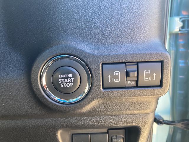 スペーシア ハイブリッドX 衝突被害軽減ブレーキ キーフリー オートエアコン アイドリングストップ 両側電動スライドドア スリムサーキュレーター ロールサンシェード 電動格納ドアミラー シートヒーター 軽自動車 660cc(8枚目)