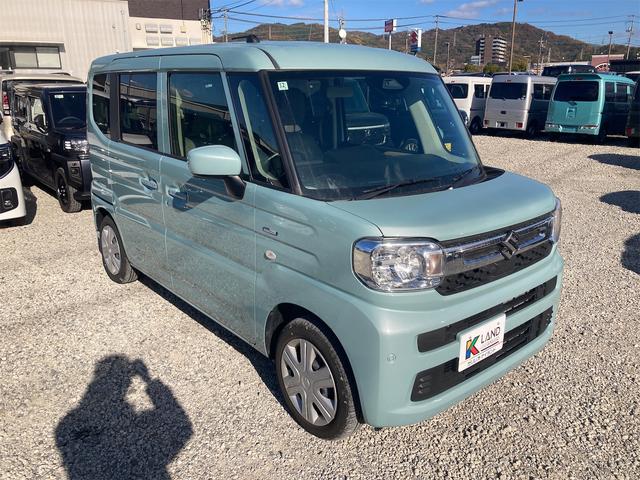 スペーシア ハイブリッドX 衝突被害軽減ブレーキ キーフリー オートエアコン アイドリングストップ 両側電動スライドドア スリムサーキュレーター ロールサンシェード 電動格納ドアミラー シートヒーター 軽自動車 660cc(27枚目)