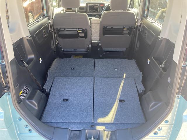 スペーシア ハイブリッドX 衝突被害軽減ブレーキ キーフリー オートエアコン アイドリングストップ 両側電動スライドドア スリムサーキュレーター ロールサンシェード 電動格納ドアミラー シートヒーター 軽自動車 660cc(43枚目)