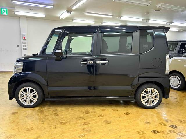 Ｎ－ＢＯＸカスタム Ｇ・Ｌパッケージ　ＥＴＣ　バックカメラ　両側スライド・片側電動　ＴＶ　オートライト　ＨＩＤ　スマートキー　アイドリングストップ　電動格納ミラー　ベンチシート　ＣＶＴ　盗難防止システム　ＡＢＳ　ＥＳＣ　ＣＤ　ＤＶＤ再生（12枚目）