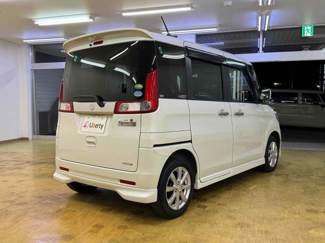 スペーシア Xリミテッド ETC 両側電動スライドドア ナビ TV 衝突被害軽減システム オートライト HID スマートキー アイドリングストップ 電動格納ミラー シートヒーター ベンチシート CVT 盗難防止システム ABS(20枚目)