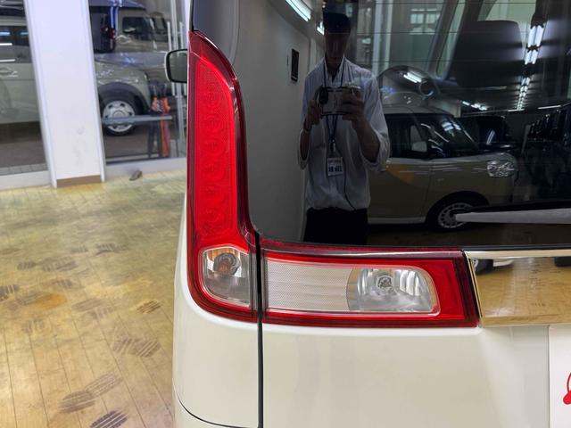 スペーシア Xリミテッド ETC 両側電動スライドドア ナビ TV 衝突被害軽減システム オートライト HID スマートキー アイドリングストップ 電動格納ミラー シートヒーター ベンチシート CVT 盗難防止システム ABS(40枚目)