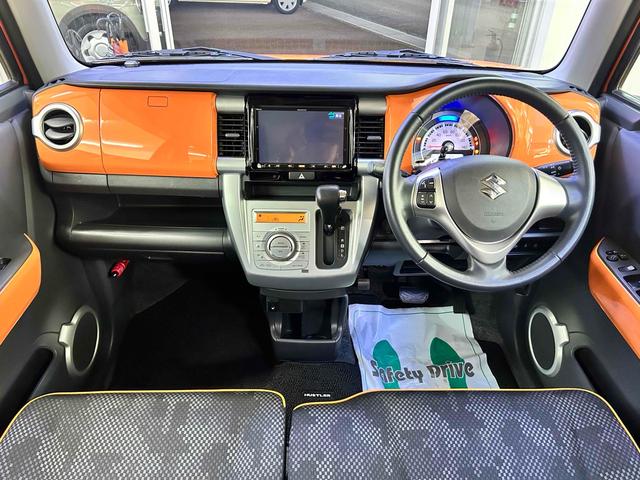 ハスラー X ETC バックカメラ TV レーンアシスト 衝突被害軽減システム オートライト HID スマートキー アイドリングストップ 電動格納ミラー シートヒーター ベンチシート CVT(8枚目)