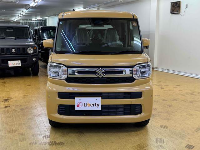 スペーシア ハイブリッドG 両側スライドドア クリアランスソナー 衝突被害軽減システム オートライト LEDヘッドランプ スマートキー アイドリングストップ 電動格納ミラー ベンチシート CVT 盗難防止システム ABS ESC(15枚目)